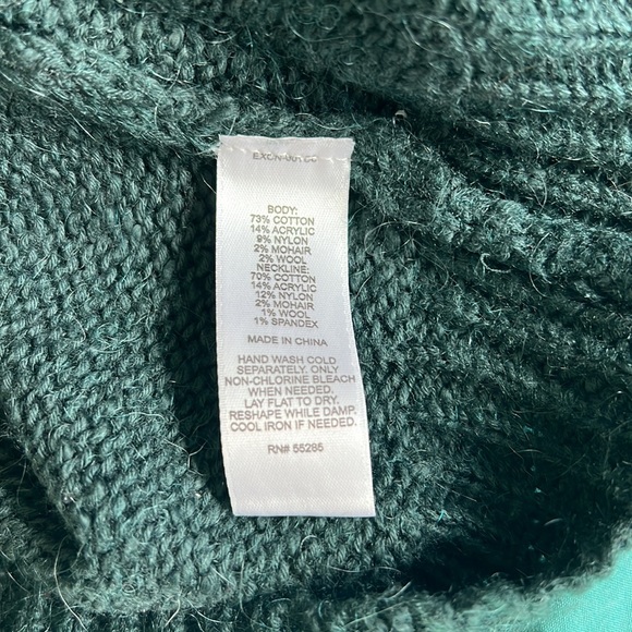 Express Knitted Sweater with Lace up Neck Size S - Picture 6 of 6